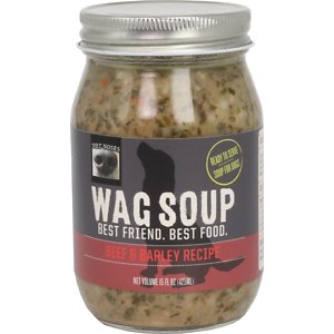 Wet Noses Wag Soup Beef & Barley Recipe Wet Dog Food