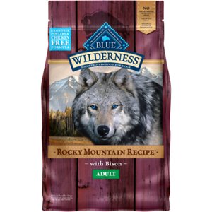 Blue Buffalo Wilderness Rocky Mountain Recipe with Bison Adult Grain-Free Dry Dog Food