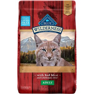 Blue Buffalo Wilderness Rocky Mountain Recipe with Red Meat Adult Grain-Free Dry Cat Food