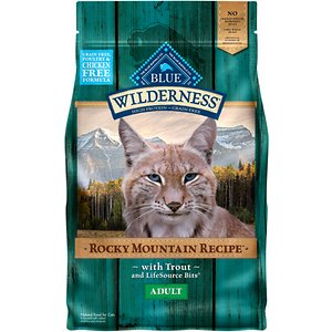 Blue Buffalo Wilderness Rocky Mountain Recipe with Trout Adult Grain-Free Dry Cat Food