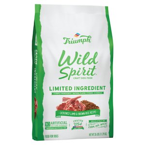 Triumph Wild Spirit Limited Ingredient Lamb & Brown Rice Recipe Dry Dog Food