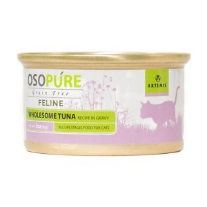 Artemis Osopure Tuna Recipe in Gravy Grain-Free Canned Cat Food