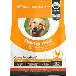 Image of Only Natural Pet Canine PowerFood Poultry Feast Grain-Free Dry Dog Food