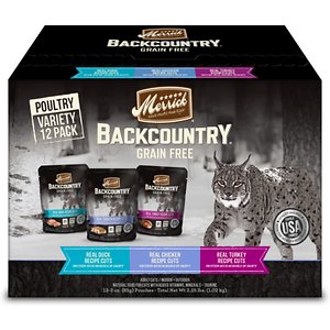 Merrick Backcountry Grain-Free Morsels in Gravy Real Duck