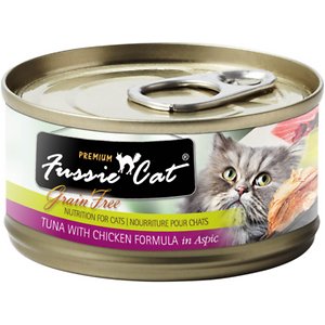 Fussie Cat Premium Tuna & Chicken Formula in Aspic Grain-Free Wet Cat Food