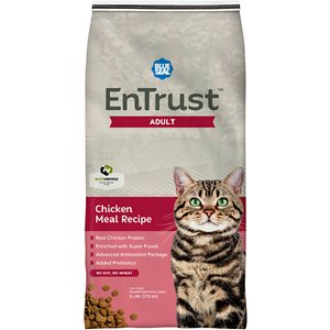 Blue Seal EnTrust Adult Cat Chicken Meal Recipe Dry Cat Food