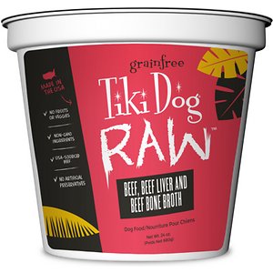Tiki Dog Raw Beef