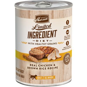 Image of Merrick Limited Ingredient Diet Chicken & Brown Rice Recipe Wet Dog Food