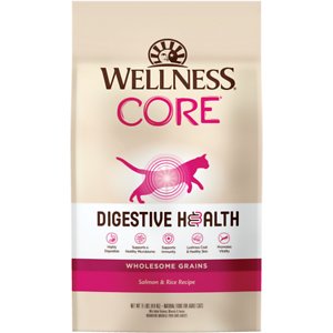 Wellness CORE Digestive Health Wholesome Grains Salmon & Rice Recipe Dry Cat Food