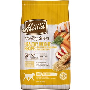 Merrick Healthy Grains Healthy Weight Recipe Dry Dog Food