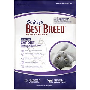 Dr. Gary's Best Breed All Life Stages Grain-Free Dry Cat Food