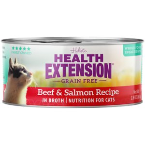 Health Extension Beef & Salmon Grain-Free Wet Cat Food