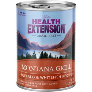 Health Extension Montana Grill Buffalo Recipe Grain-Free Wet Dog Food