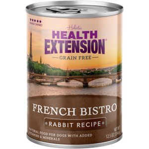 Health Extension French Bistro Rabbit Recipe Grain-Free Wet Dog Food