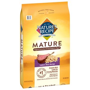 Nature's Recipe Mature Lamb & Rice Recipe Dry Dog Food