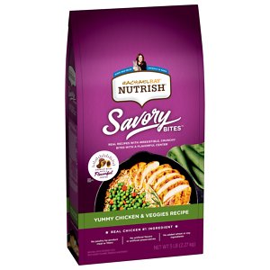 Rachael Ray Nutrish Savory Bites Yummy Chicken & Veggies Recipe Dry Cat Food