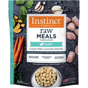 Instinct Raw Meals Cage-Free Chicken Recipe Grain-Free Freeze-Dried Puppy Food