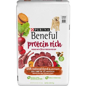 Purina Beneful Protein Rich With Natural Lamb & Venison Dry Dog Food