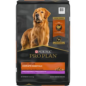Purina Pro Plan Complete Essentials Shredded Blend Turkey & Rice Formula High Protein Dry Dog Food