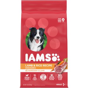 Iams Lamb & Rice Recipe Minichunks Dry Dog Food