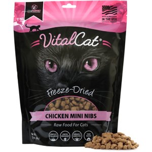 Vital Essentials Chicken Mini Nibs Freeze-Dried Cat Food