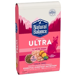 Natural Balance Original Ultra Chicken & Salmon Meal Grain-Free Dry Cat Food Formula