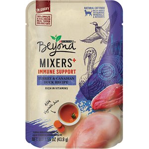 Purina Beyond Mixers+ Immune Support Turkey & Canadian Duck Recipe Wet Cat Food