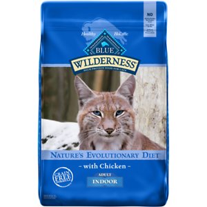 Blue Buffalo Wilderness Indoor Chicken Recipe Grain-Free Dry Cat Food