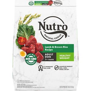 Nutro Natural Choice Healthy Weight Adult Lamb & Brown Rice Recipe Dry Dog Food