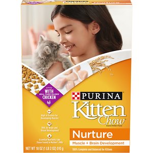 Kitten Chow Nurture Muscle & Brain Development Dry Cat Food