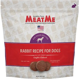 MeatMe Rabbit Recipe Raw Frozen Dog Food