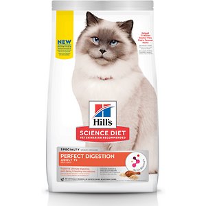 Hill's Science Diet Adult 7+ Perfect Digestion Chicken Dry Cat Food
