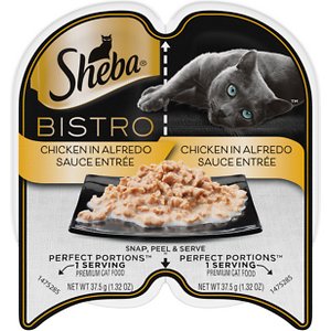 Sheba Perfect Portions Bistro Chicken in Alfredo Sauce Wet Cat Food