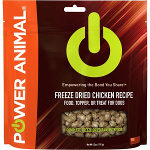POWER Animal Chicken Recipe Freeze Dried Dog Food