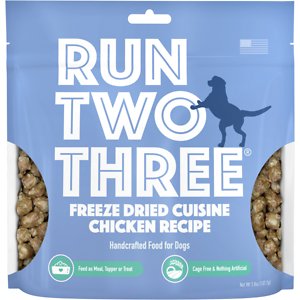 Run Two Three Chicken Recipe Freeze-Dried Cuisine Dog Food
