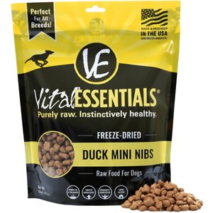 Vital Essentials Duck Mini Nibs Grain-Free Dog Food