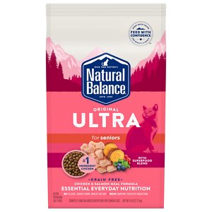 Natural Balance Original Ultra Senior Chicken & Salmon Meal Dry Cat Food