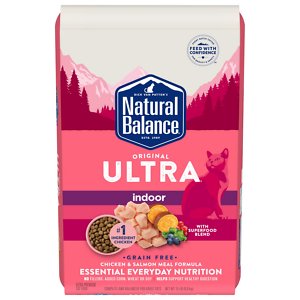 Natural Balance Original Ultra Indoor Chicken & Salmon Meal Dry Cat Food