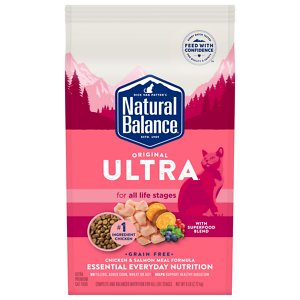Natural Balance Original Ultra Chicken & Salmon Meal Dry Cat Food