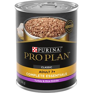 Purina Pro Plan Adult 7+ Complete Essentials Turkey & Rice Entree Wet Dog Food
