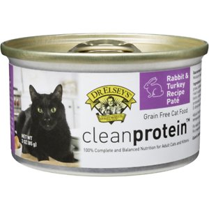Dr. Elsey's cleanprotein Grain-Free Rabbit & Turkey Recipe Wet Cat Food