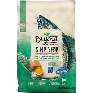 Purina Beyond Simply Grain-Free Wild Caught Whitefish & Egg Recipe Dry Cat Food