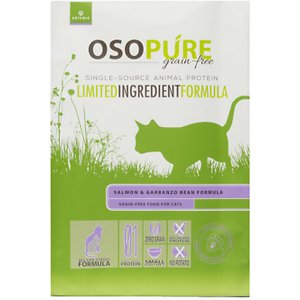 Artemis Osopure Grain Free Limited Ingredient Salmon & Garbanzo Bean Formula Dry Cat Food