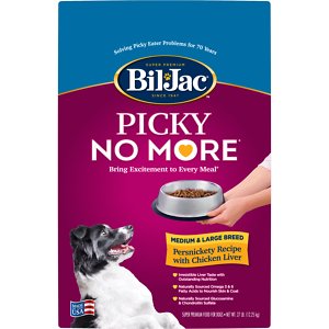 Bil-Jac Picky No More Medium & Large Breed Chicken Liver Recipe Dry Dog Food