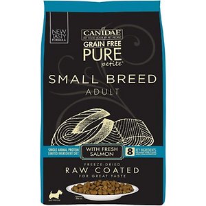 Image of CANIDAE PURE Petite Adult Small Breed Grain-Free with Salmon Dry Dog Food
