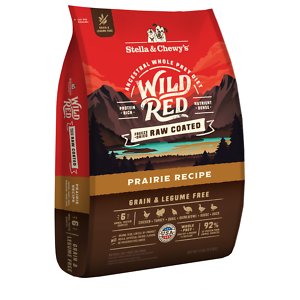 Stella & Chewy's Wild Red Raw Coated Grain-Free Prairie Recipe Dry Dog Food