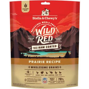 Stella & Chewy's Wild Red Coated Wholesome Grains Prairie Recipe Dry Dog Food