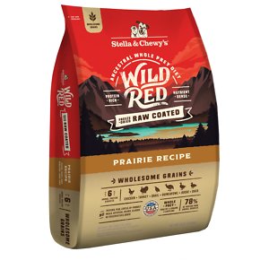 Stella & Chewy's Wild Red Raw Coated Wholesome Grains Prairie Recipe Dry Dog Food