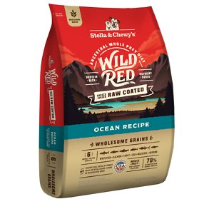 Stella & Chewy's Wild Red Raw Coated Wholesome Grains Ocean Recipe Dry Dog Food