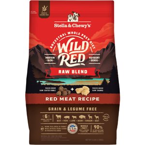 Stella & Chewy's Wild Red Raw Blend Grain-Free Red Meat Recipe Dry Dog Food